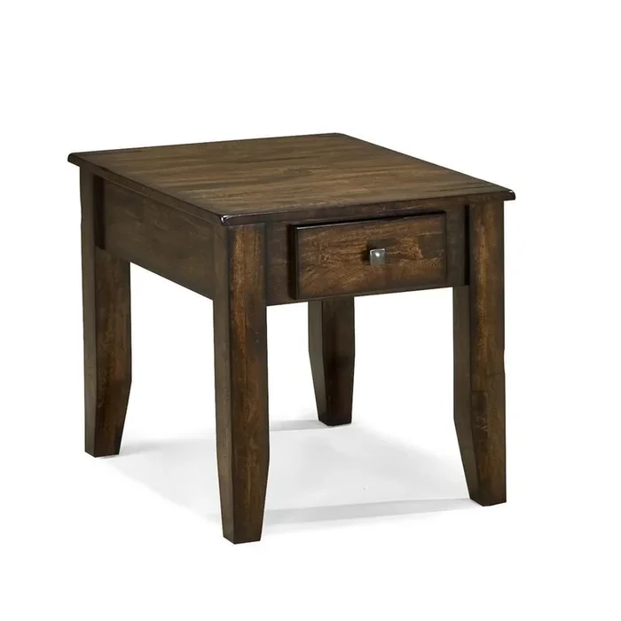 22″ x 28″ End Table in Raisin
