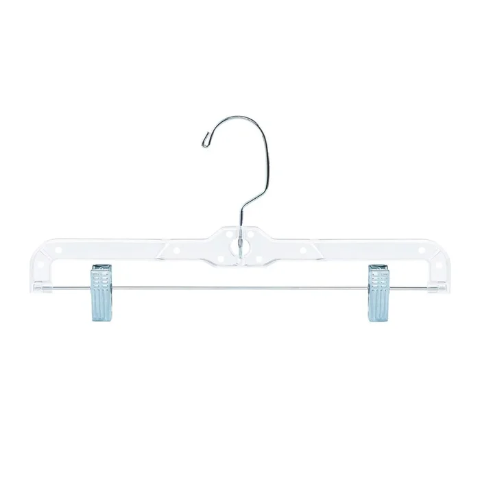 3-Piece Pant Hangers with Clips, Crystal