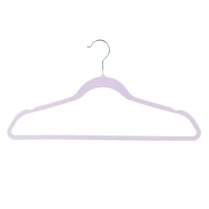 50-Pack Velvet Suit Hangers, Lavender