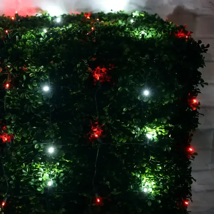 5mm 4′ x 6′ Red, Cool White LED Net Lights