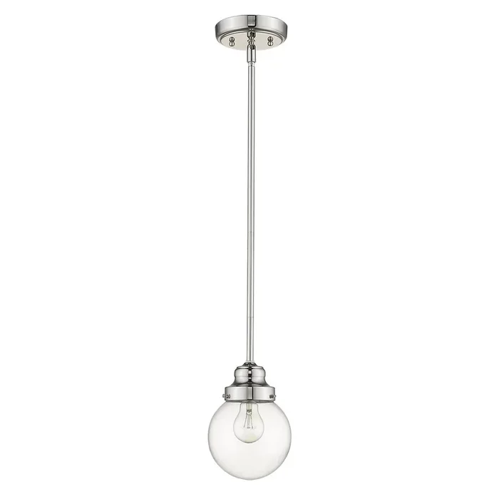 Acclaim Lighting – IN21220PN – One Light Pendant – Portsmith – Polished Nickel