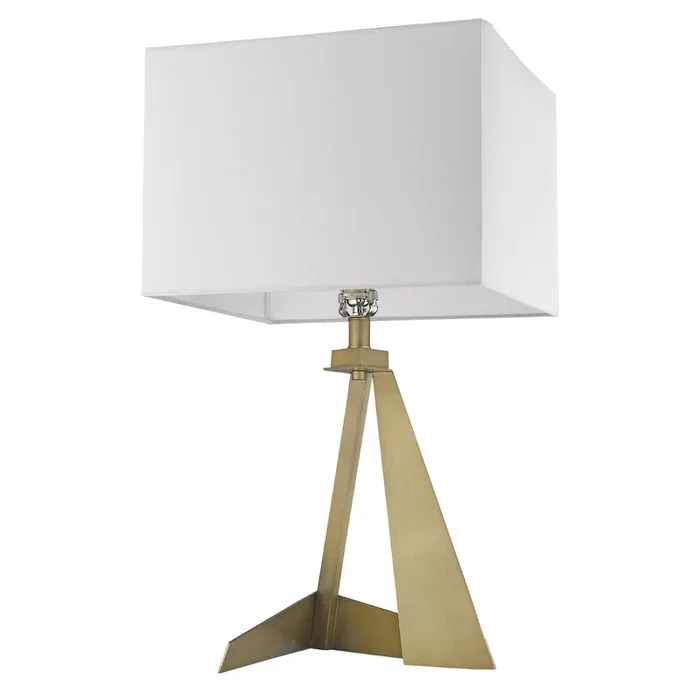 Acclaim Lighting – TT80010AB – One Light Table Lamp – Stratos – Aged Brass