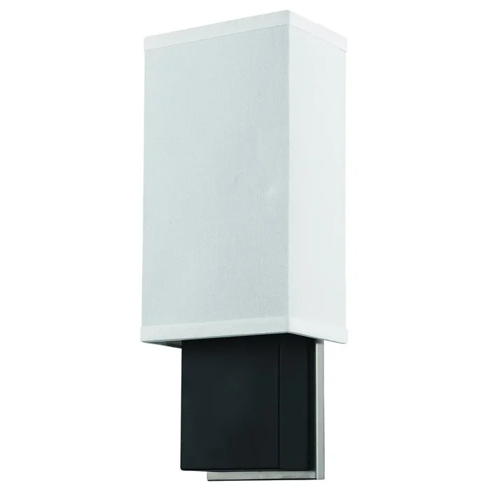 Acclaim Lighting – TW6600 – One Light Wall Sconce – Finestra – Espresso/ Polished Chrome