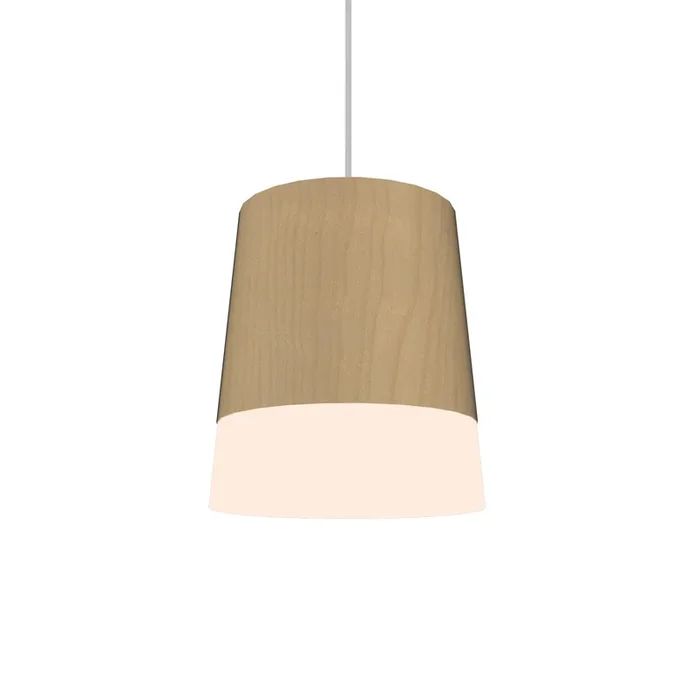 Accord Lighting – 1100LED.34 – LED Pendant – Conical – Maple