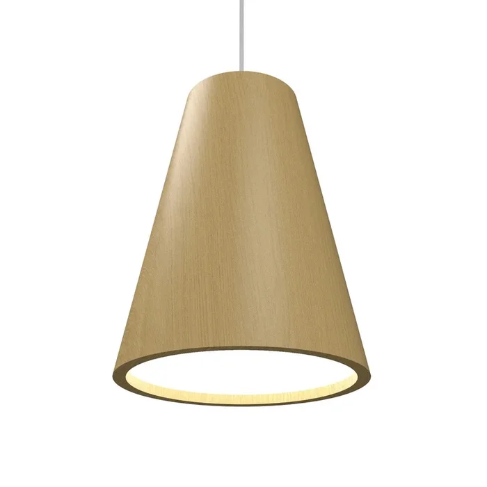 Accord Lighting – 1130LED.49 – LED Pendant – Conical – Organic Gold – 1130LED49