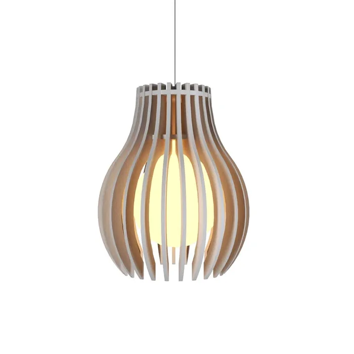 Accord Lighting – 1236.48 – One Light Pendant – Stecche di Legno – Organic Cappuccino – 123648