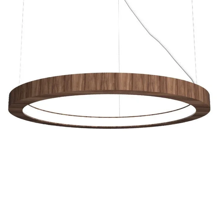Accord Lighting – 1316LED.18 – LED Pendant – Frame – American Walnut