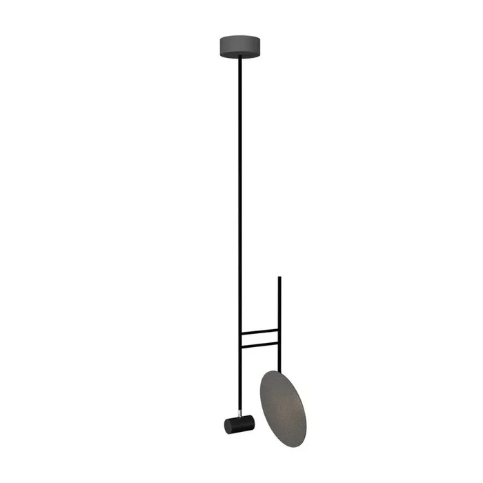Accord Lighting – 1418.50 – One Light Pendant – Dot – Organic Grey – 141850