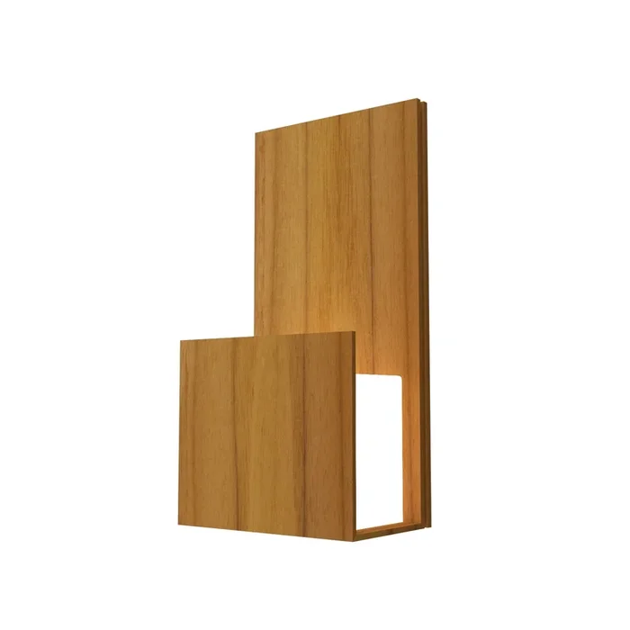 Accord Lighting – 4068.12 – One Light Wall Lamp – Clean – Teak