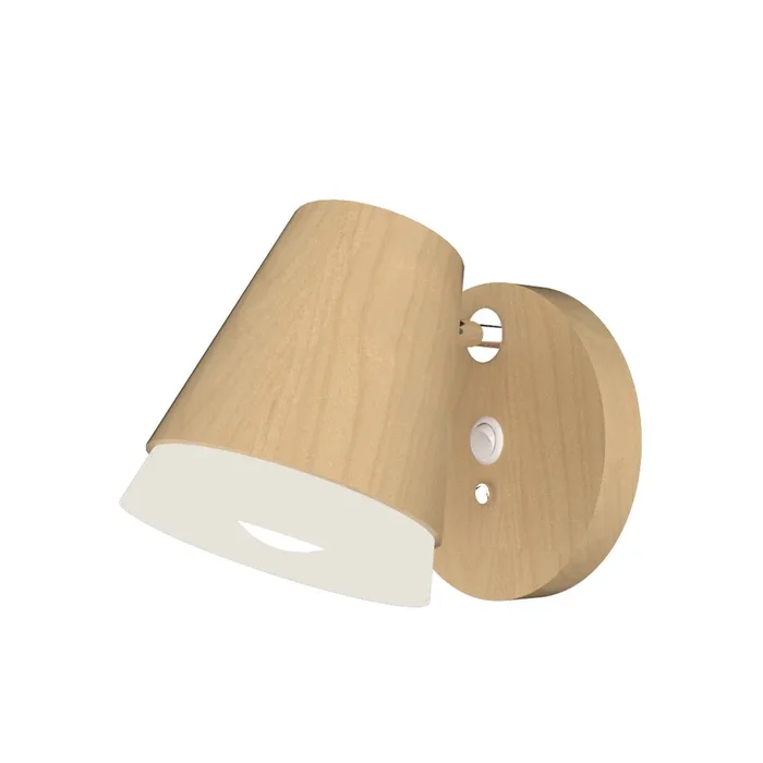 Accord Lighting – 4138.34 – One Light Wall Lamp – Conic – Maple