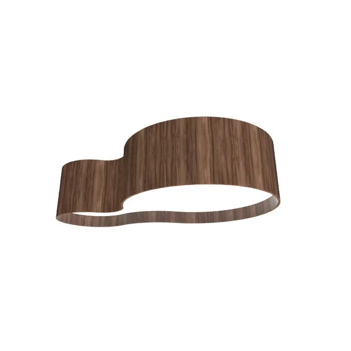 Accord Lighting – 5064LED.18 – LED Ceiling Mount – Organic – American Walnut