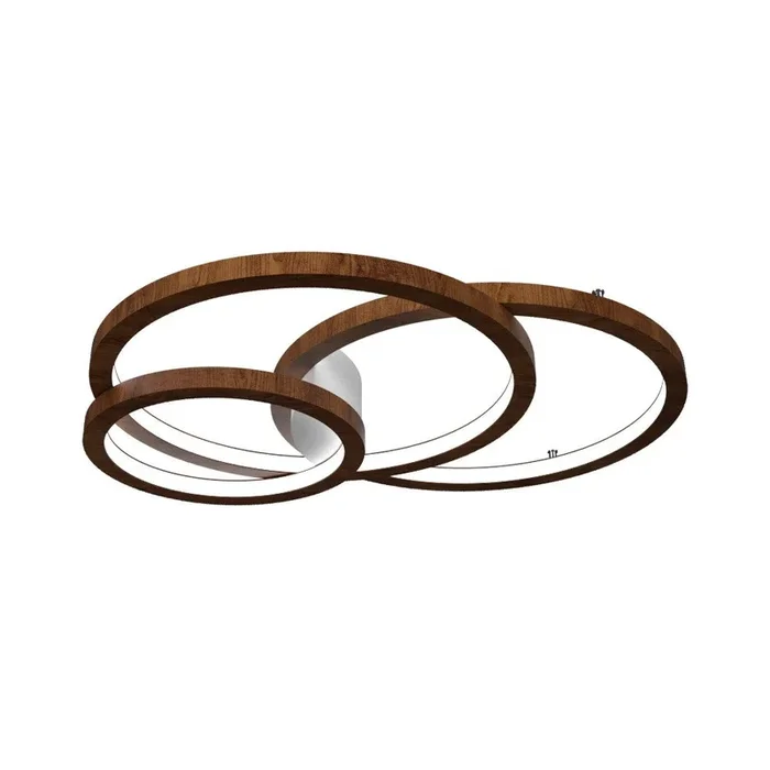 Accord Lighting – 5086LED.06 – LED Ceiling Mount – Frame – Imbuia