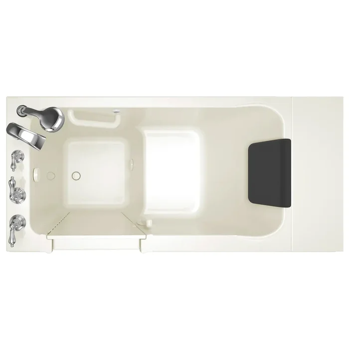 Acrylic Luxury Series 28 x 48-Inch Walk-in Tub With Soaker System – Left-Hand Drain With Faucet
