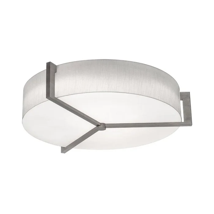 AFX Lighting – APF2432L5AJUDWG-LW-MS – LED Ceiling Mount – Apex – Linen White/Weathered Grey