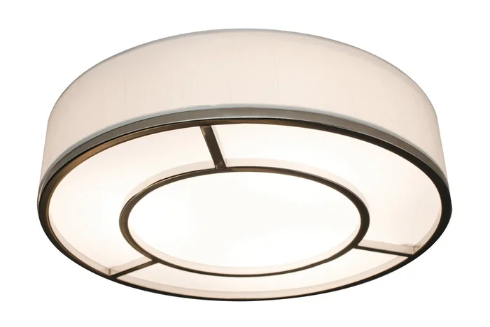 AFX Lighting – RVEF1624LAJUDSNLW – LED Flush Mount – Reeves – Satin Nickel