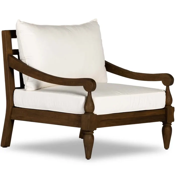 Alameda Outdoor Chair, Heritage Brown by Four Hands