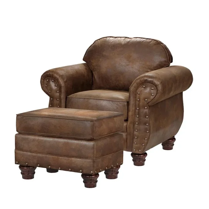 American Furniture Classics Sedona Armchairs with Matching Ottoman