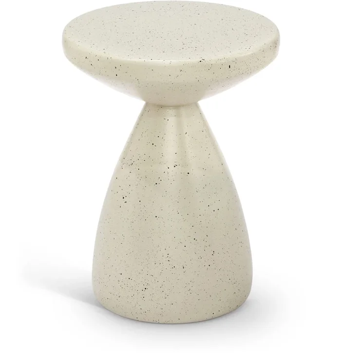 Anika Terrazzo Pattern Iron Terrazo End Table