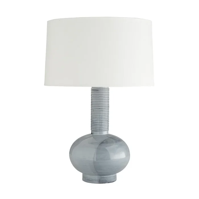 Arteriors – 11025-841 – One Light Table Lamp – Nakoma – Haze Blue Reactive Glaze