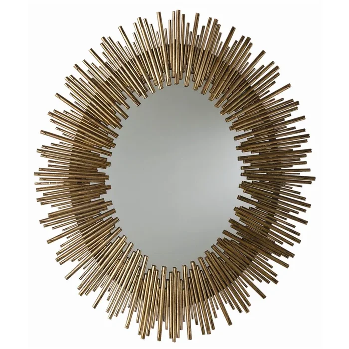 Arteriors – 6561 – Mirror – Prescott – Antiqued Gold Leaf