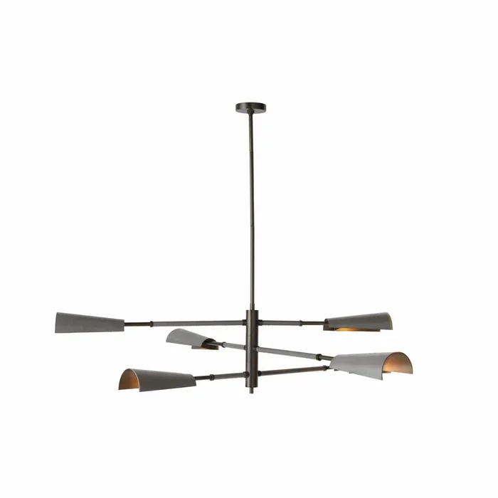 Arteriors – DLC26 – LED Chandelier – Estevan – English Bronze/Graphite – DLC26