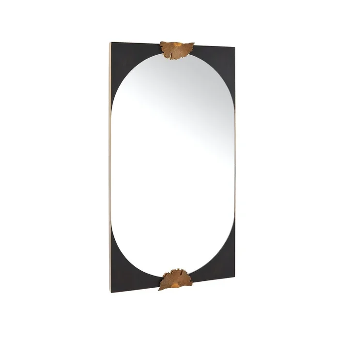 Arteriors – WMI44 – Mirror – Envy – Antique Brass/Ebony/Antique Brass – WMI44