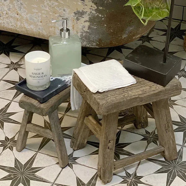 Authentic FOUND Wooden Stool Riser – Decor Steals