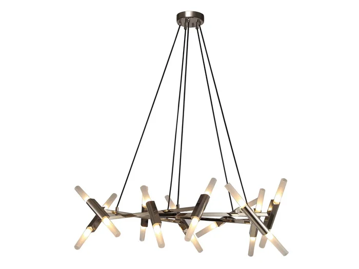 Avenue Lighting – HF6020-PN – 20 Light Chandelier – Manhattan Ave. – Polished Nickel