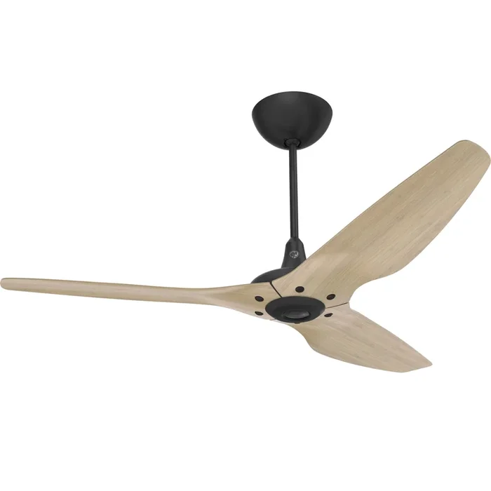Big Ass Fans Haiku 60″ Ceiling Fan with Natural Bamboo Blades and Black Finish, Downrod 12″