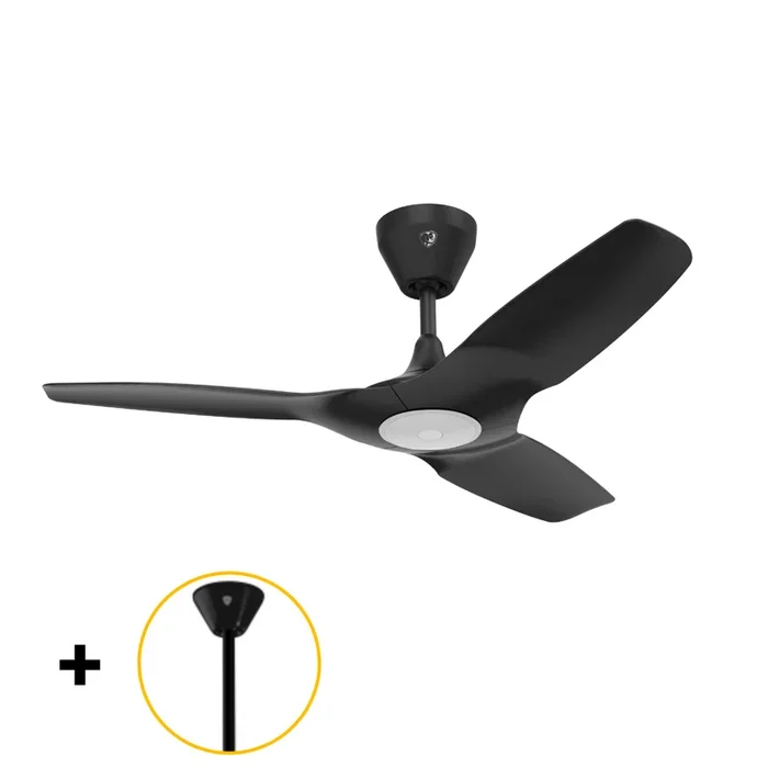Big Ass Fans Haiku L 44″ Ceiling Fan in Black with 50.8″ Downrod Accessory