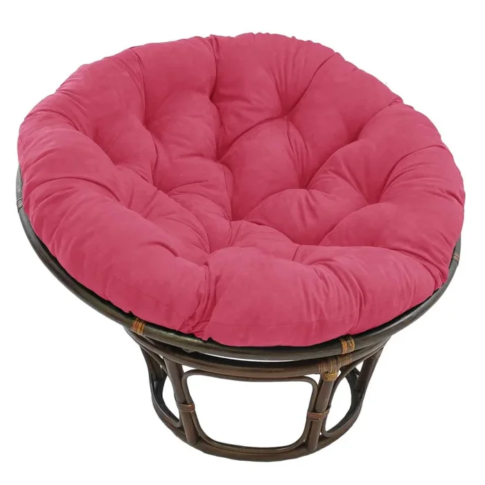 Blazing Needles 48-inch Solid Microsuede Papasan Cushion (Fits 46-inch Papasan Frame) 93302-MS-BB