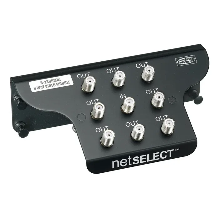 Bryant Module NetSelect 8 Way Coax Plastic 1GHz (NSOVM8)