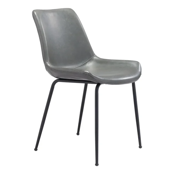 Byron Dining Chair, Gray, Set of 2