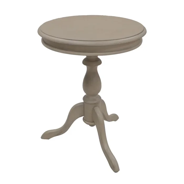 Carolina Living Gilda Side Table – Weathered Gray