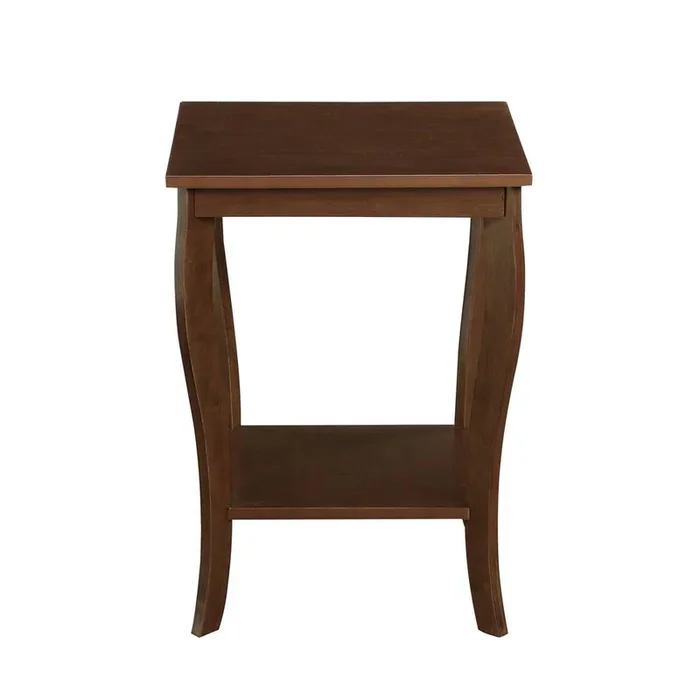 Convenience Concepts American Heritage Square End Table, Espresso