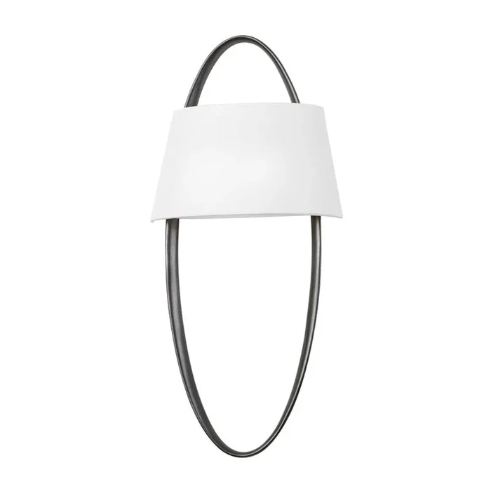 Corbett Lighting – 343-01-BSL – Two Light Wall Sconce – Dubai – Black Silver Leaf