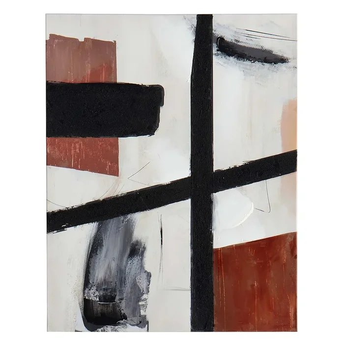 Crosby St. Abstract Canvas Wall Art, 22×28