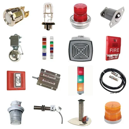 Edwards Signaling 145 Class Multi-Status Panel Mount Flashing LED Beacon Three-Color LED Prioritized In Order Of Red Amber And Green Gray Base 12 24V AC/DC (145RGAF1224AD)