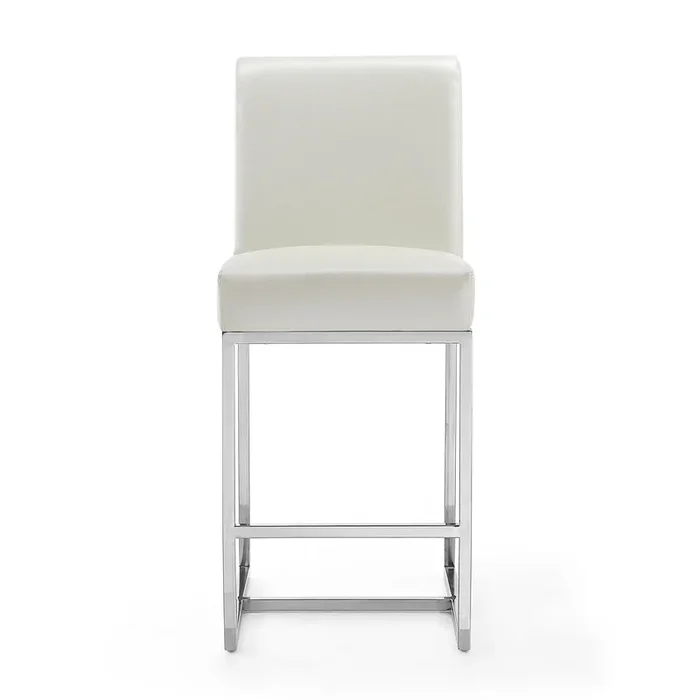 Element White Counter Stools (Set of 3)