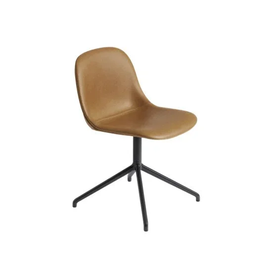 Fiber Side Chair – Swivel Base – MFIBSSWBUBLCKM136COGN