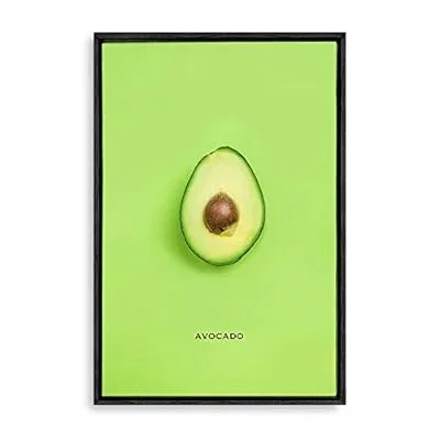 Framed Canvas Wall Art for Living Room, Bedroom Cute Fruits Children Room Canvas Prints for Home Decoration Ready to Hanging – 16×24 inches