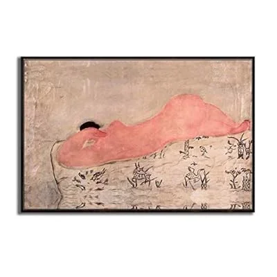 Framed Canvas Wall Art for Living Room, Bedroom Naked Girl Canvas Prints for Modern Home Decoration Ready to Hang – 24