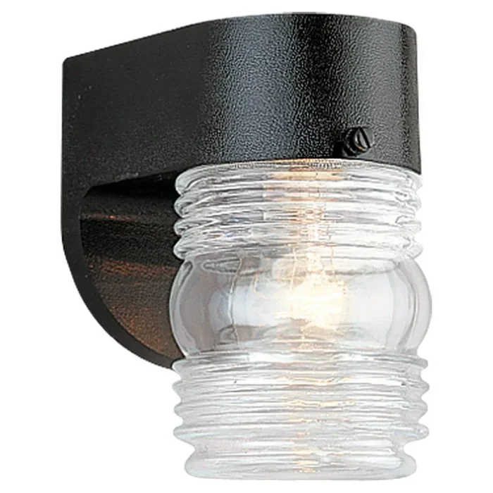 Generation Lighting – 8750-12 – One Light Outdoor Wall Lantern – Outdoor Wall – Black