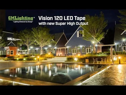 GM Lighting Bag Of 10 Mounting Clips [Use 1 Per Foot Min.) For Vision120 Wet Location LED Tape (V120-MC)