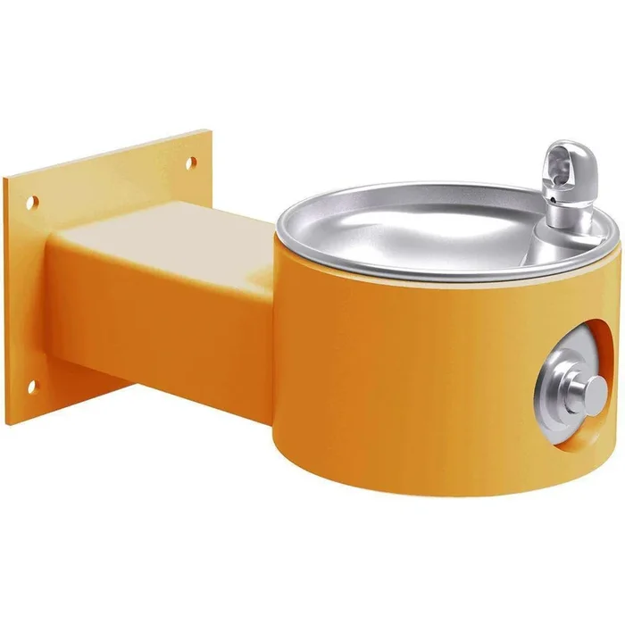 Halsey Taylor 4405FRKYLW Outdoor Ftn Wall Mount Non-Filtered Non-Refrigerated FR Yellow