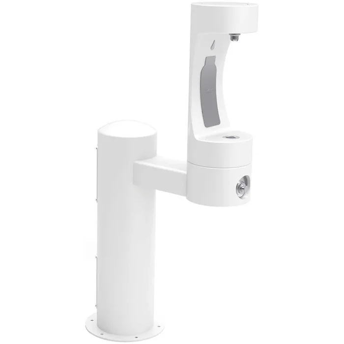Halsey Taylor 4410BFFRKWHT Outdoor Bottle Filling Station Non-Filtered NonRefrige FR White