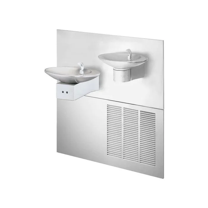 Halsey Taylor 8634088483 OVL-II Fountain Bi-Level Reverse Hands-Free Non-Filtered 8 GPH SS