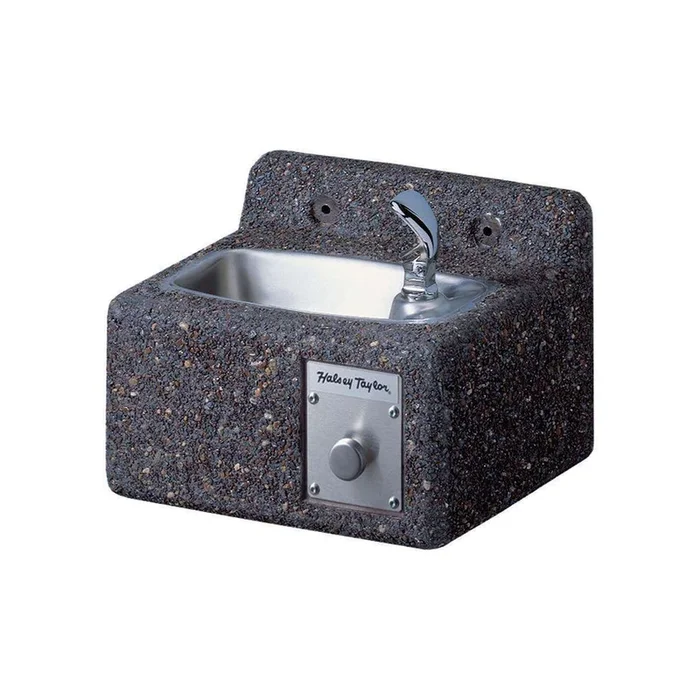Halsey Taylor Outdoor Sierra Stone Fountain, Wall Mount Non-Filtered Non-Refrigerated 4592FR