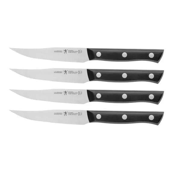 Henckels 4pc Steak Knife Set, Dynamic Series