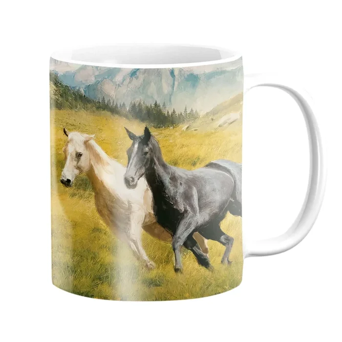Horse Field Mug